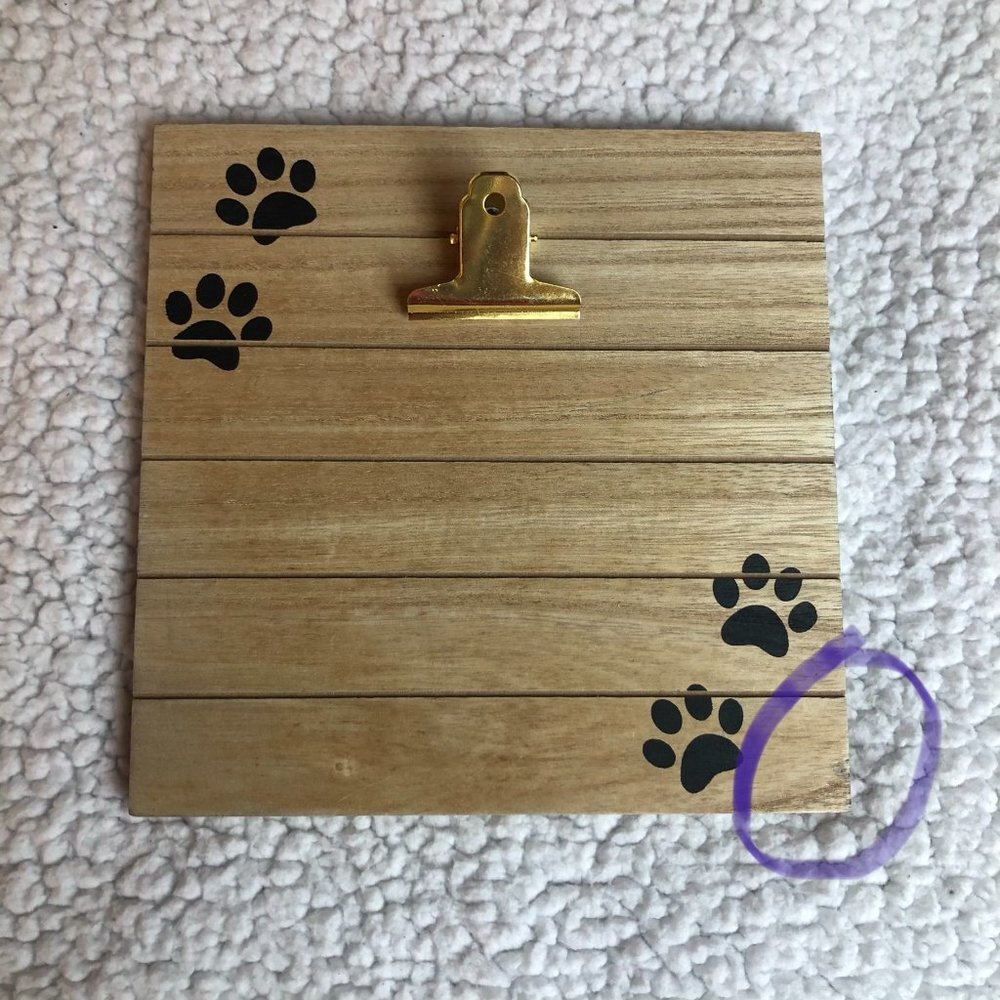 Paw Print frame - Picture 6 of 6